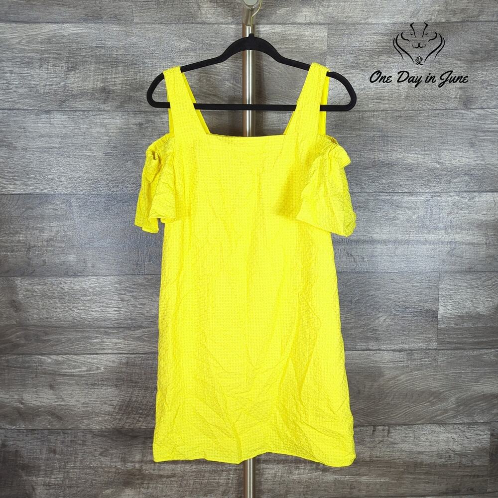 J.Crew Cold Shoulder Mini Dress Size S